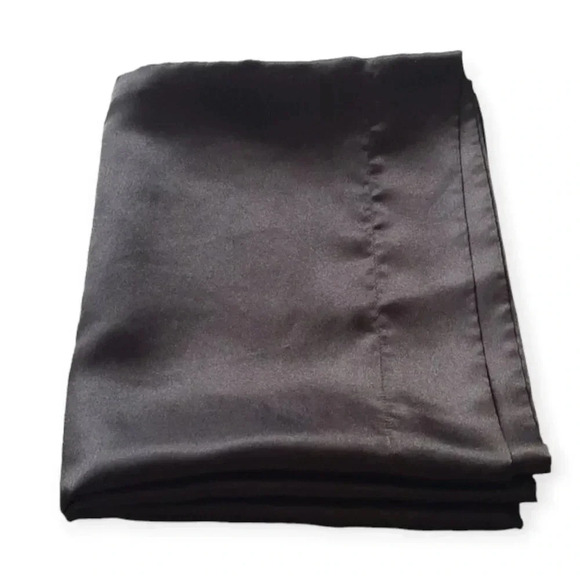 Brown Silk-Like Standard Size  Pillowcase - Picture 1 of 3